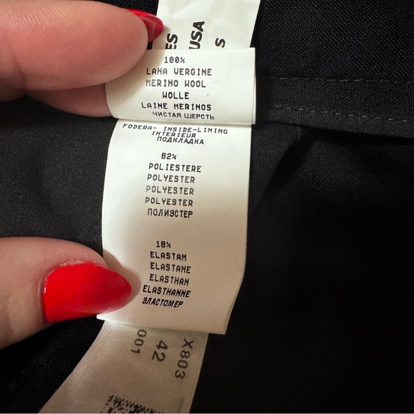 NWT•Fabiana Filippi•Drawstring-Waist Tapered Trousers - Picture 9 of 11